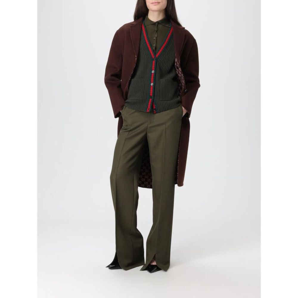 Gucci Coat Woman Brown - Picture 2 of 4